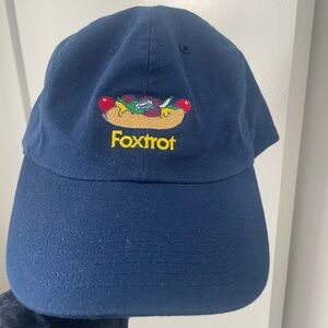 Chicago’s Foxtrot Embroidered Hot Dog Navy Baseball Cap